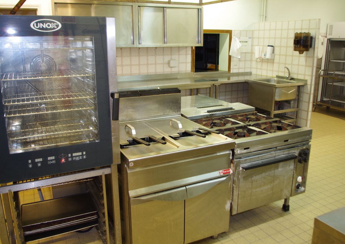 La cuisine professionnelle du domaine